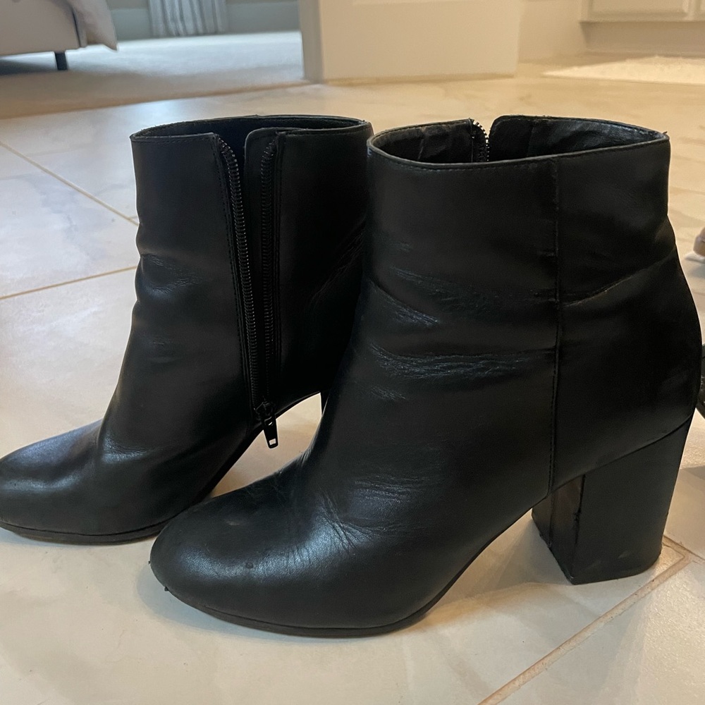 Lucky brand booties. Super comfortable.